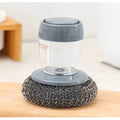 Soap dispensing brush head and material options
