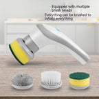 Electric spin scrubber color options