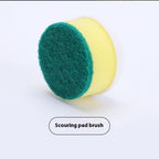 Baijie cloth brush head for electric spin scrubber