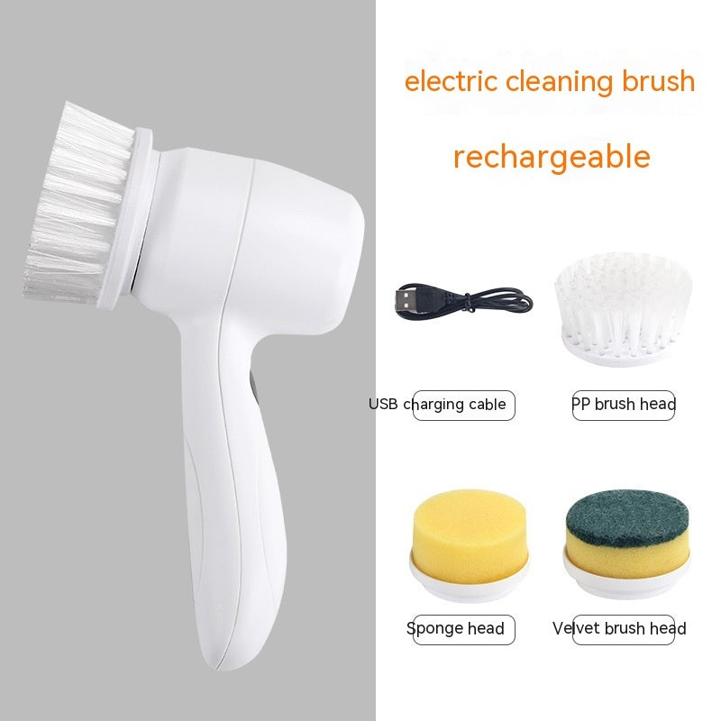 Electric spin scrubber charging base close-up